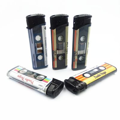 Customization Electric Gas Lighter DY-026 EUR Estilo Clássico Moda Piezo 81.1*24.5*11.5mm