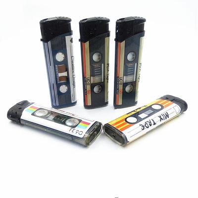 Customization Electric Gas Lighter DY-026 EUR Estilo Clássico Moda Piezo 81.1*24.5*11.5mm