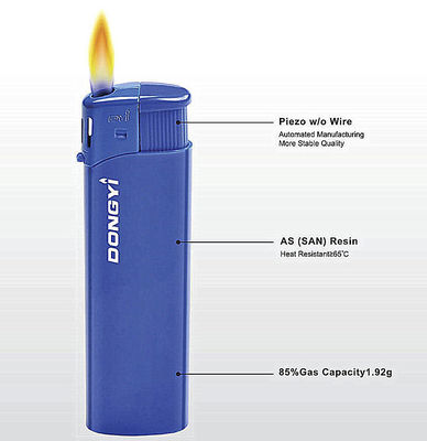 En 113869 Certificado personalizado Lighter Elétrico de Plástico Dongyi padrão de personalização