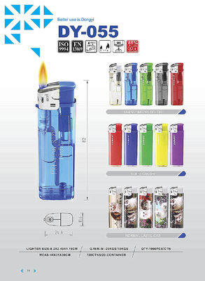 Personalização Hunan Dongyi EUR Standard Electric Cigarette Lighter com ISO9994 En13869