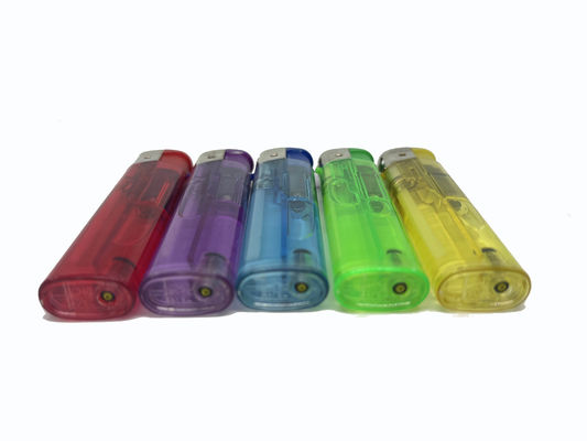 1100ctns/FCL Cozinha Cores transparentes Cigarros eletrônicos Slim Lighters DY-062
