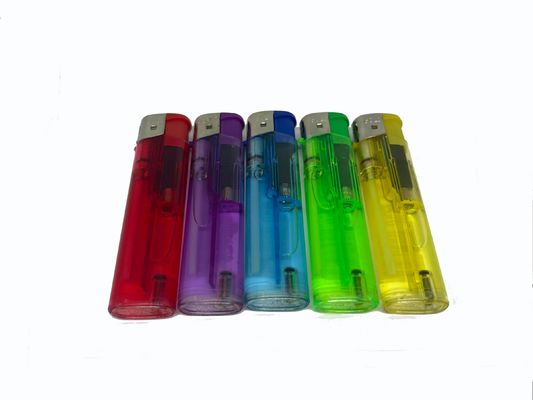 1100ctns/FCL Cozinha Cores transparentes Cigarros eletrônicos Slim Lighters DY-062
