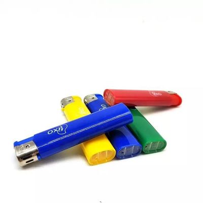 Limpador de gás eletrônico personalizado 80*23.7*11.18mm com pedra e gás recarregável