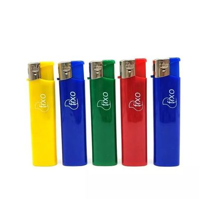 Limpador de gás eletrônico personalizado 80*23.7*11.18mm com pedra e gás recarregável