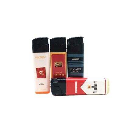 8.17*2.4*1.14 CM Tocha Enrolada Estiquete Elétrico Disponível Lighter para Souvenir Presente