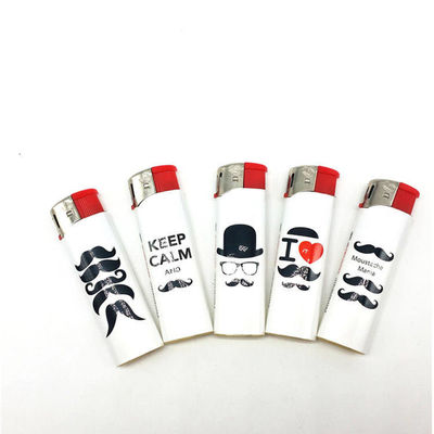 Cigarro personalizável, isqueiro elétrico com adesivos plásticos.