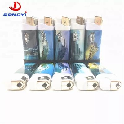 Feuerzeug Lighter Lighter eletrônico de gás recarregável clássico personalizado para cozinha