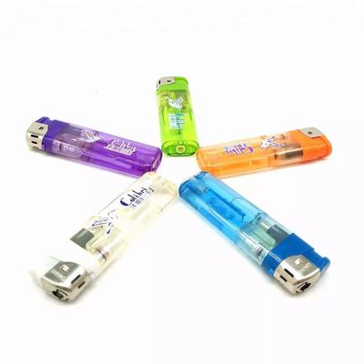 17/18kgs N.W/G.W PVC Design de encolhimento Butano Gas Electric Lighter para cigarros e velas