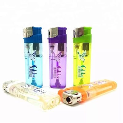 17/18kgs N.W/G.W PVC Design de encolhimento Butano Gas Electric Lighter para cigarros e velas