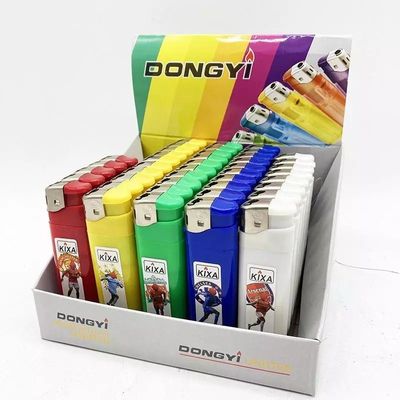 Cigarro de gás recarregável para fumar com pedra e bateria recarregável
