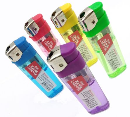 Conveniente isqueiro de plástico recarregável com ignição elétrica