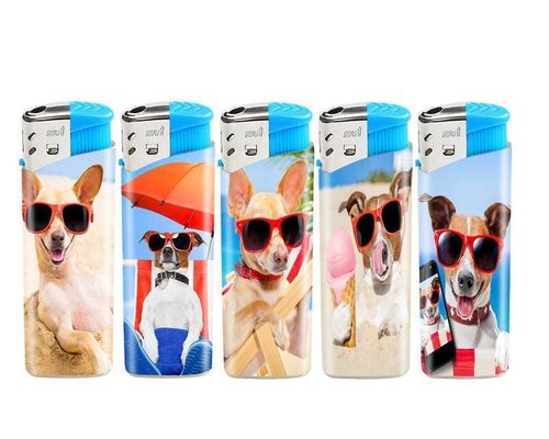 Amostragens US 0.03/Piece Cor Sólida Linterna de Tocha Caixa de cigarro com e Linterna de Tocha