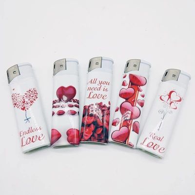 Linterna elétrica de gás de design personalizado recarregável em cor branca para entusiastas da moda
