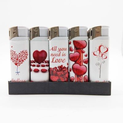 Linterna elétrica de gás de design personalizado recarregável em cor branca para entusiastas da moda