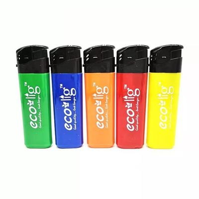 Cozinha Linterna de plástico descartável / recarregável Linterna de cigarro a gás personalizada para cozinha