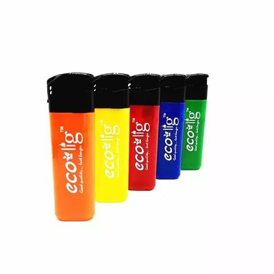 Cozinha Linterna de plástico descartável / recarregável Linterna de cigarro a gás personalizada para cozinha