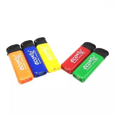 Cozinha Linterna de plástico descartável / recarregável Linterna de cigarro a gás personalizada para cozinha