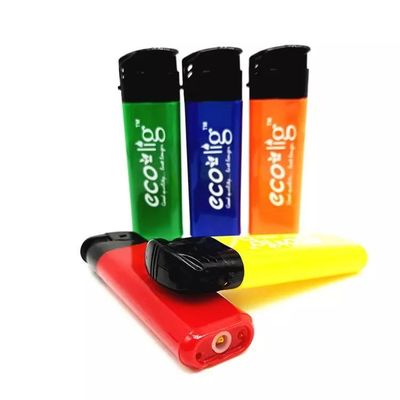 Cozinha Linterna de plástico descartável / recarregável Linterna de cigarro a gás personalizada para cozinha