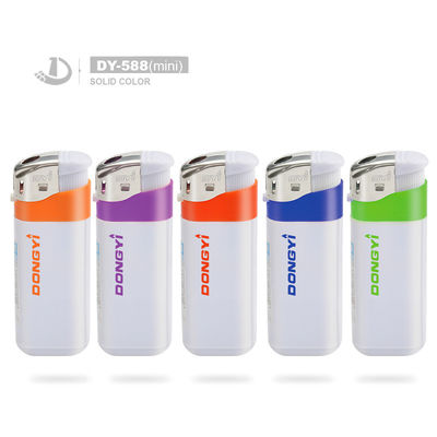 Dy-588 Disponível Elétrico Sollid Lighter de Cor Customizado Pedido de Cigarro
