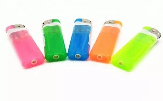 Cigarro elétrico recarregável de gás direto Fumo sem chama Acendedor com personalização