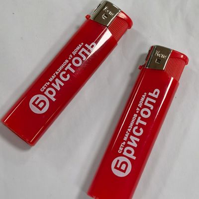 Linterna eletrônica de plástico de cor de borracha preta para design magro