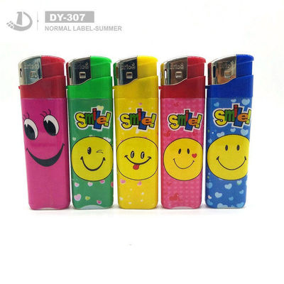 DY-307 Dongyi Basic Lighter de plástico para publicidade Exposição de marketing em cinco cores