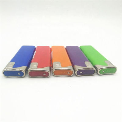 Novidade Flip Electronic Flip Piezo Lighter de plástico 8.01*2.43*0.96CM Amostragens US 0.01/Piece