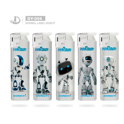 Fumo Fresco de cor sólida Briquete de plástico Lighter elétrico para promoção Durável