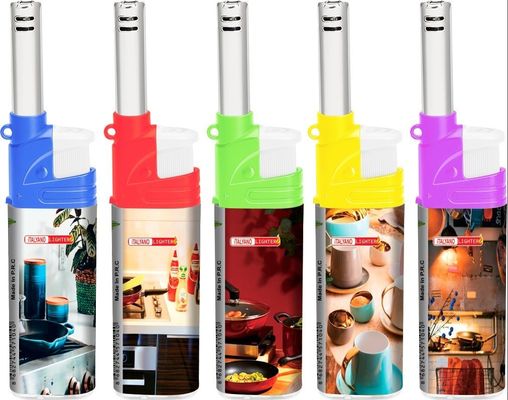 2021 Hunan Dongyi Desenvolver BBQ Electric Gas Lighters Material plástico e personalização