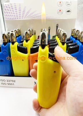 Solicitar amostra de promoção cozinha plasma Grill Lighter com tubo e tubo de aço ajustável