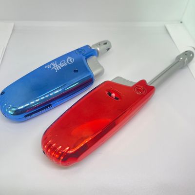 OEM Lighter de plástico Lighter de gás Logotipo personalizado Fumo Lighter de cigarro de pedra descartável