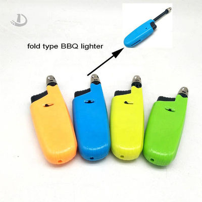 Cozinha Electronic Gas Flame Fold Type Fire Custom Mini BBQ Camping Lighter DY-B005