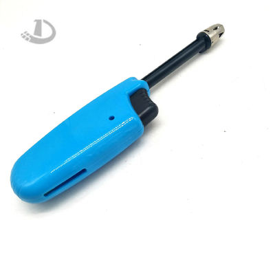 Cozinha Electronic Gas Flame Fold Type Fire Custom Mini BBQ Camping Lighter DY-B005