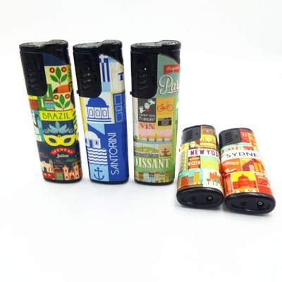 Exemplos US 0.01/Piece Dongyi Windproof Gas Lighter EUR Padrão ISO99994 DY-F001