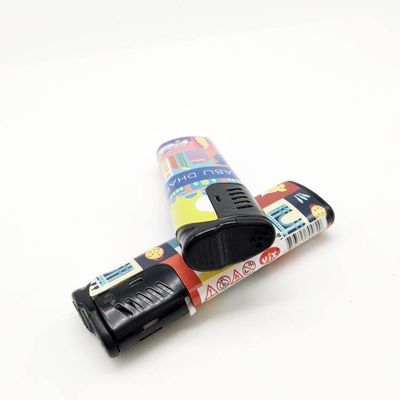 81 mm comprimento, resistente ao vento, fumador, isqueiro elétrico com logotipo e modelo personalizados, n.o DY-F001