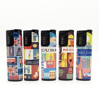 Dongyi Plastico Cigar Lighter Windproof Cigar Lighter de Fumo Personalização para 2022 Hot Deal
