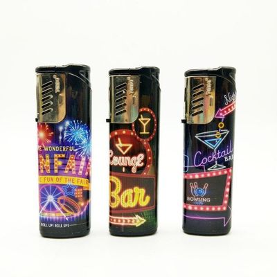Cigarro conveniente Windproof Lighter tocha com anel de telefone e projeto de chama de jato