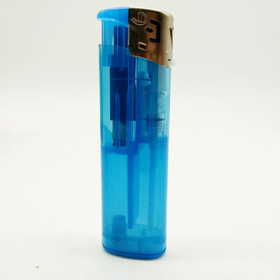 7.77 * 2.29 * 1.25 CM Multicolor recarregável resistente ao vento Lighter plástico Dy's Best Seller