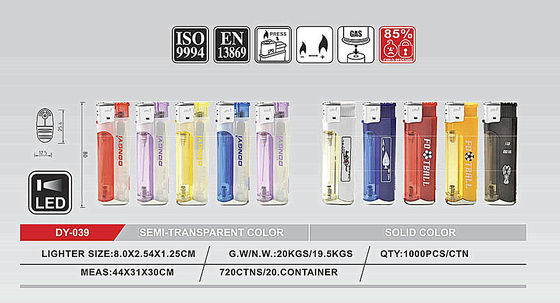 Dy-039 Lâmpada LED Cinco cores Homens Prime S estilo iluminador eletrônico