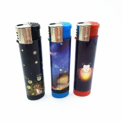Dy-1701 Lâmpada LED Lâmpada de cigarro elétrico de gás de plástico 8.3*2.17*1.7 CM para OEM