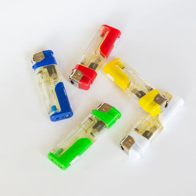 Lâmpada de velas eletrônica recarregável com gás colorido e lâmpada LED branca