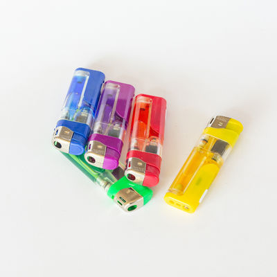 Lâmpada de velas eletrônica recarregável com gás colorido e lâmpada LED branca