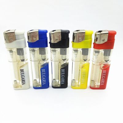 Limpador eletrónico a gás Fenix LED certificado com sinalizadores descartáveis de chama estável