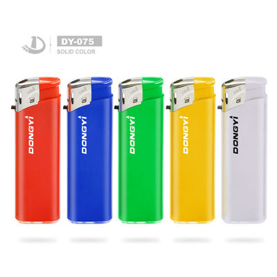 Dy-075 Style Disposable Electronic Lighter no Reino Unido com pedido personalizado