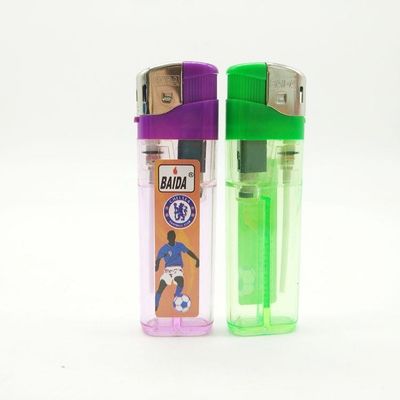 Certificação ISO9994 Personalização Fumo Lâmpada eletrônica de velas com autocolante