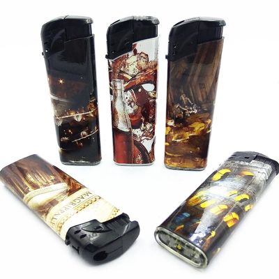 Desembaçável Clique de Impressão Plastico Gas Lighter Eletrônico dentro do Seu Orçamento