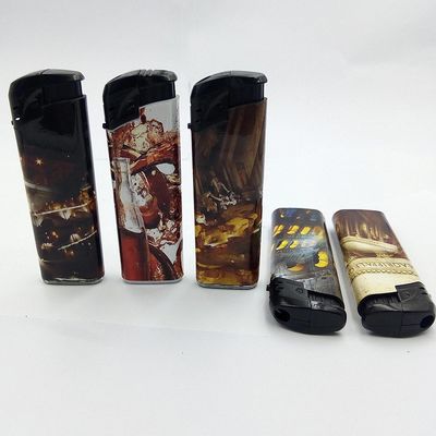 Desembaçável Clique de Impressão Plastico Gas Lighter Eletrônico dentro do Seu Orçamento