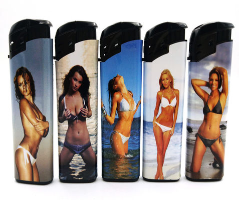 Lighters personalizados com grandes estilos de vendas que aceitam cores OEM e certificado ISO9994