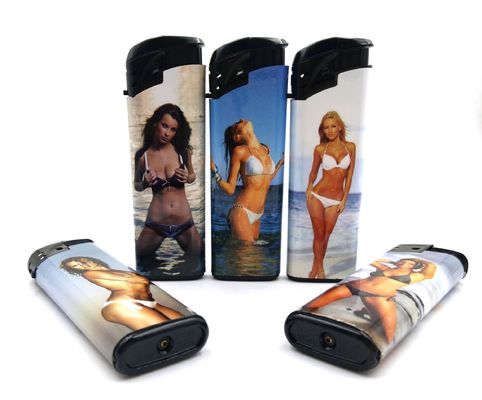 Lâmpadas de gás de butano personalizadas, recarregáveis e descartáveis