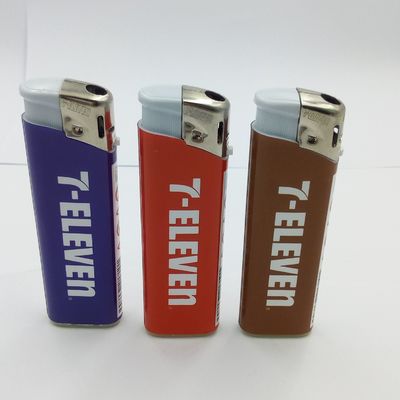 Design exclusivo de plástico Logotipo personalizado Lâmpada de cigarro Lâmpada eletrônica de vela